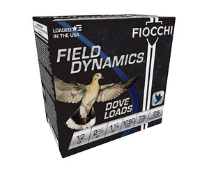 FIOCCHI D&Q 12GA 2.75" #7.5 25/250