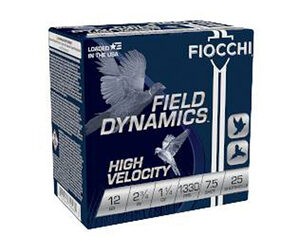 FIOCCHI HV LD 12GA 2.75" #7.5 25/250