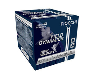 FIOCCHI HV LD 410 BORE 3 #7.5 25/250