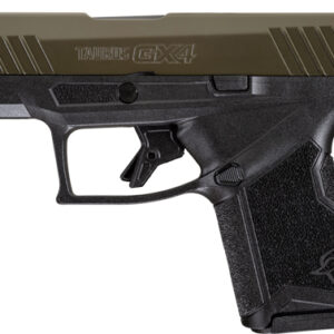 TAURUS GX4 9MM 11-SHOT - MATTE BLACK/GREEN POLYMER - Image 2