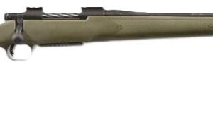 MOSSBERG PATRIOT 243 WIN 22" - FLUTED MATTE SYN OD GREEN STK