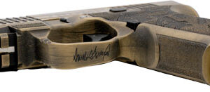 BLACK RAIN FRONTLINE 9MM - PISTOL TRUMP CUSTOM 15RD GOLD - Image 3