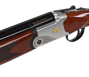 IVER JOHNSON 600LW O/U 12GA 3" - 28"VR SILVER BLACK WALNUT - Image 3