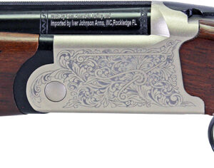 Alternative view of IVER JOHNSON 600LW O/U 20GA 3" - 28"VR SILVER BLACK WALNUT