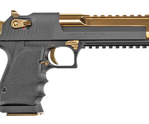 Alternative view of DE L6 44MAG 6" 8RD BLK/GLD