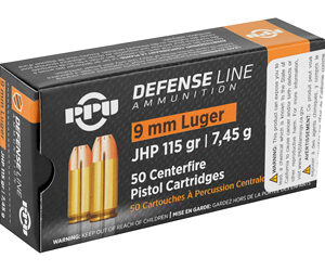 PPU 9MM JHP 115GR 50/1000 - Image 2