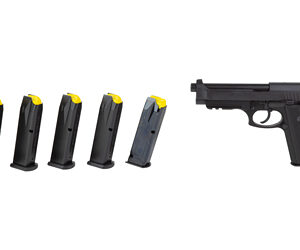 TAURUS PT92 9MM 5" 18RD BUNDLE BLK