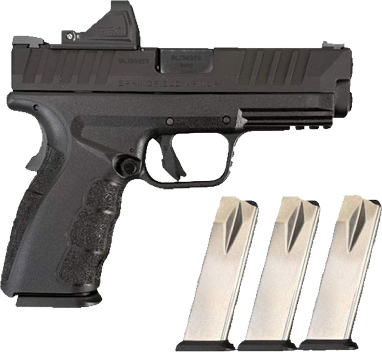 SPRINGFIELD XD MOD.4 OSP 9MM - 4" 10RD BLACK 4 MAGS GEAR PAC