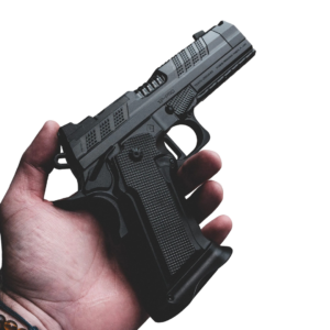 Fusion XP Comp 9mm 17rd Magazine (2) 4.6" Ported Barrel Black Ambi Thumb Rest