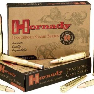 Hornady Dangerous Game Rifle Ammunition 9.3x74R 286 gr SP-RP 2360 fps 20/ct