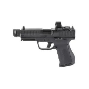 FMK 9C1 G3 Handgun 9mm Luger 14(1) &17(1)rd Magazines 4.5" Threaded Barrel Red Dot Black Frame