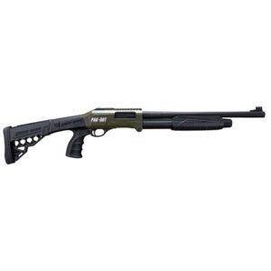 Rock Island Armory Pak Out Long Shotgun 12 ga 3" Chamber 4rd Magazine 18.5" Barrel OD Green Black