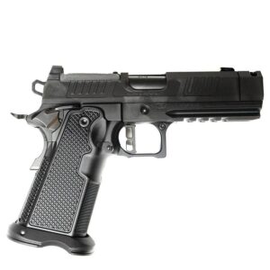Alpha Foxtrot AF1911-Romulus MOS Adapter Handgun 9mm Luger 20rd Magazines(5) 3.5" Comp Threaded Barrel DLC Black