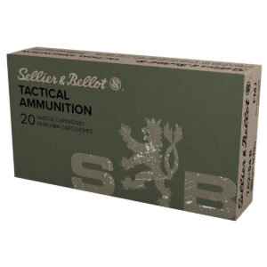 SELLIER & BELLOT 7.62X54R 180GR FMJ 20RD BOX 20 BOXES PER CASE