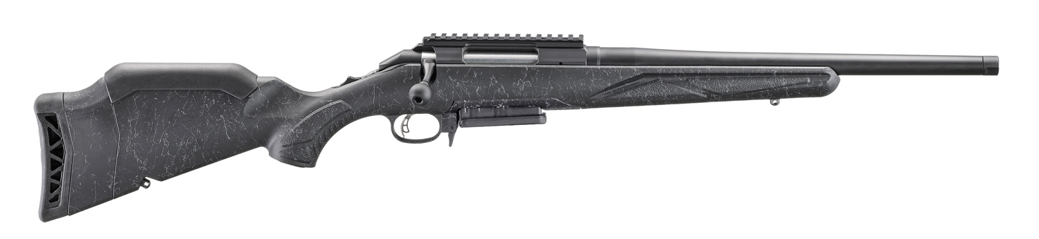 RUGER AMERICAN G2 PATROL 308WIN 16.10" BULL CONTOUR BLACK SPLATTER 3RD