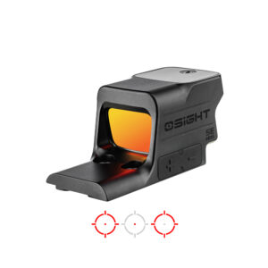 OSIGHT SE MOS, 2 MOA DOT + 32 MOA CIRCLE RED DOT SIGHT RMSc ENCLOSED FOOTPRINT BLACK, CR1632