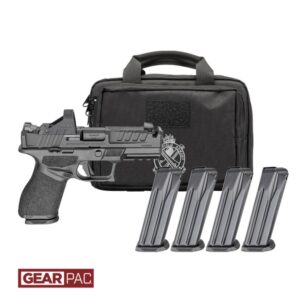 SPRINGFIELD ARMORY HELLCAT PRO COMP 15RD 9MM PISTOL U DOT GEAR PAC VIRIDIAN RFX11,BAG,4 MAGS
