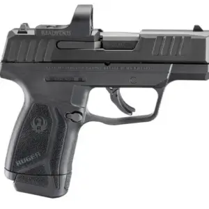 RUGER MAX-9 MANUAL SAFETY READYDOT OPTIC 9MM PSTL 3.2" BLACK 1-12RD MAG