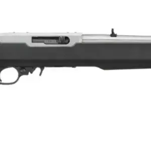 RUGER 10/22 22LR RIFLE 18.5" T.B. STAINLESS, MOE-X22 STOCK, BX-TRIGGER, 1-10RD