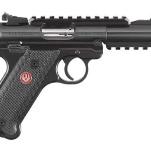 RUGER MRK IV TAC 22LR 4.4" BLUED BLK GRP ADJ SGHT 10RD - Image 2