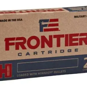 HORNADY FRONTIER 5.56 55GR FMJ 20RD BX 500RD CASE - Image 5
