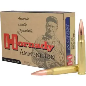 HORNADY VINTAGE MATCH 8X57 196G BTHP 20RD BX 200RD CASE
