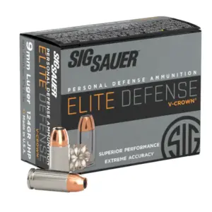 SIG SAUER V-CROWN 9MM 124GR JHP 20RD BX 200RD CASE - Image 7