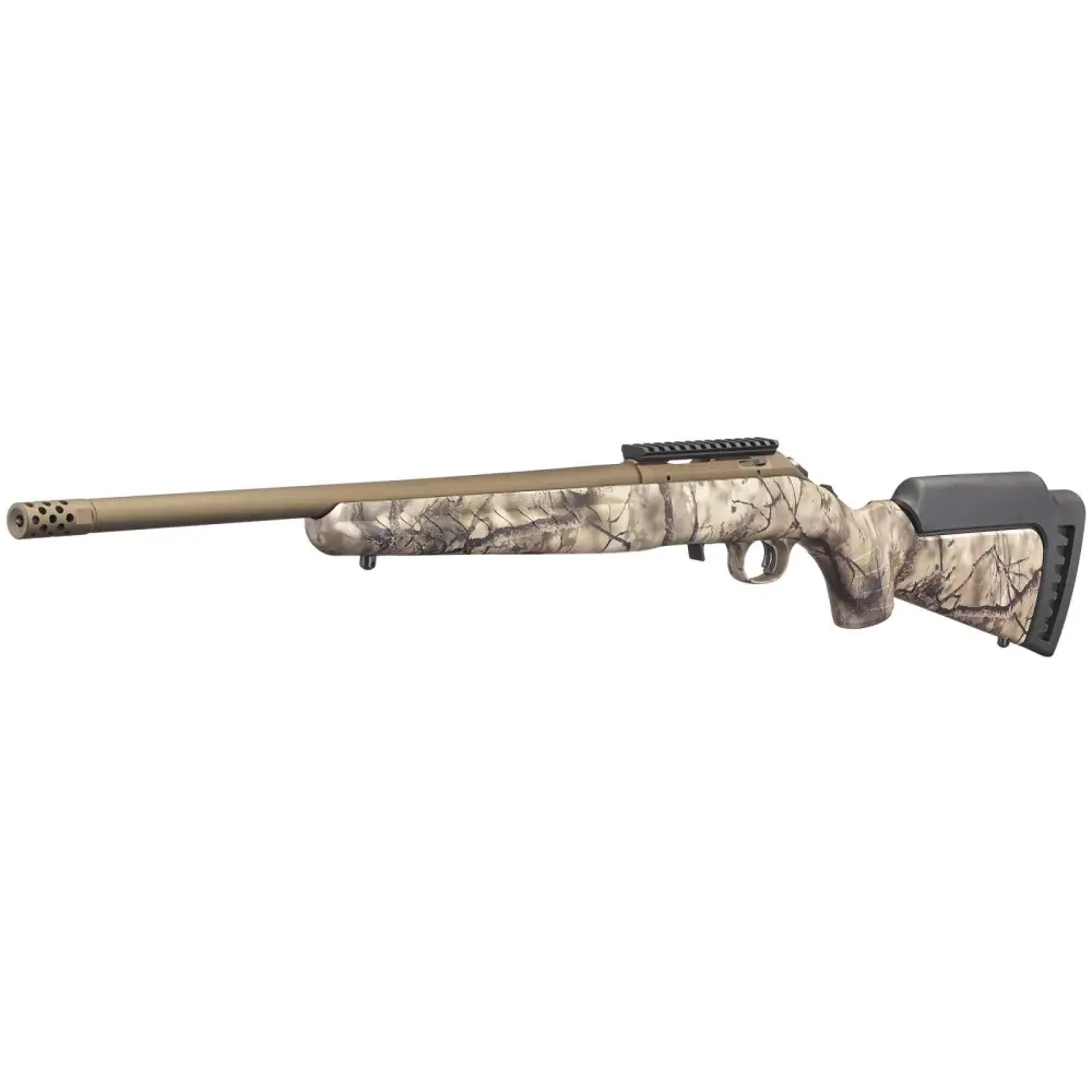 RUGER AMERICAN RIMFIRE FULL SIZE 22LR RFL BB/GO WILD CAMO 18" T.B. 9+1 - Image 2