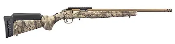 RUGER AMERICAN RIMFIRE FULL SIZE 22LR RFL BB/GO WILD CAMO 18" T.B. 9+1 - Image 3