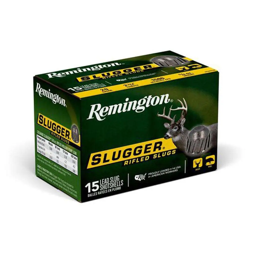 REMINGTON 20GA 2-3/4IN 5/8OZ RSHP 75/CA (15 CT BX, 5 BX/CS) 15 RD/BX 5 BX/CS