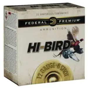 FEDERAL 12GA  2 3/4"  3 1/4DE  1 1/8OZ  7.5  1,255 FPS 25 RD/BX 10 BX/CS