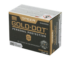SPR GOLD DOT 10MM 200GR HP 20/200 - Image 3