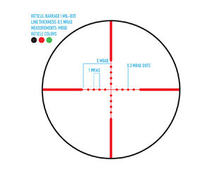 FIREFIELD BARRAGE 1.5-5X32 RFLSCP - Image 4