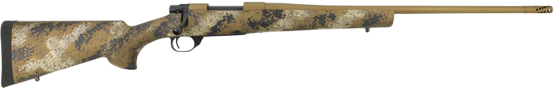 HOWA M1500 FENCE LINE 7MM-08 - 22" THREADED SCORCHED EARTH