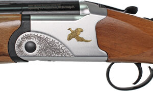 IVER JOHNSON 600 O/U 12GA 3" - 28"VR MATTE BLONDE WOOD - Image 3
