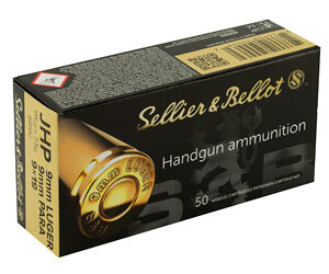 S&B 9MM 115GR JHP 50/1000 - Image 2