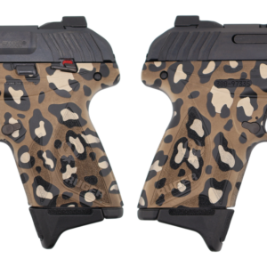 RUGER SECURITY 380ACP LEOPARD PRINT PSTL 3.42"BBL BLK 2-10RD MAGS