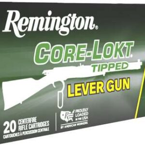REMINGTON RT35RA 35 REM 200GR CORE-LOKT TIPPED LEVER GUN 20 RD/BX 10 BX/CS