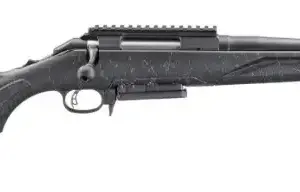 RUGER AMERICAN G2 PATROL 300WM 20" BULL CONTOUR BLACK SPLATTER 3RD