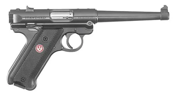 RUGER MRK IV STD 22LR 6" BLUED BLK GRP FXD SIGHT - Image 2
