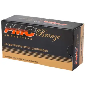 Alternative view of PMC BRONZE 357MAG 158GR JSP 50RD BX 1000RD CASE