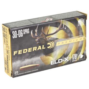Alternative view of FEDERAL 30-06 SPRGFLD 178 GR ELD-X 20 RD/BX 10 BX/CS