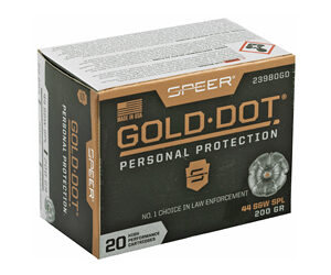Alternative view of SPR GOLD DOT 44SPL 200GR HP 20/200