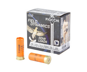 FIOCCHI D&Q 12GA 2.75" #7.5 25/250