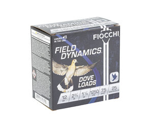 FIOCCHI D&Q 12GA 2.75" #7.5 25/250 - Image 2