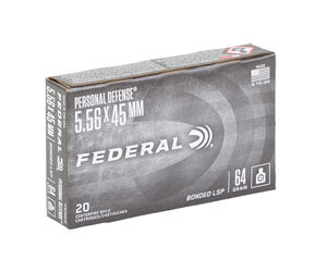 Alternative view of FED TAC BONDED 5.56 NATO 64GR 20/500