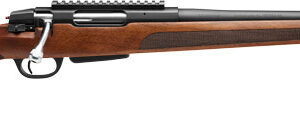 SAVAGE 334 350LEG 18" COMPACT - BLACK/WALNUT STOCK
