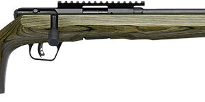 SAVAGE B22 TIMBER TACTICAL - 22LR 18" BLACK/GREEN LAMINATE