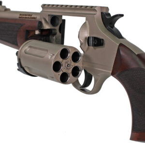 IVER JOHNSON 1000 410 3" 20" - REVOLVER SHOTGUN NICKEL WALNUT - Image 3