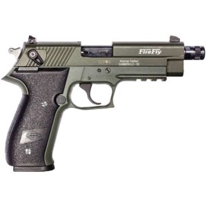 ATI GSG Firefly Handgun .22 LR 13rd Magazine(1) 4.9 Threaded Barrel OD Green Frame